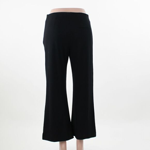 Vince Cozy Easy Wool Blend Flare Pants in Black - Picture 3 of 5